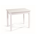Tavolo allungabile colore bianco frassinato 90x60 cm - Firenze