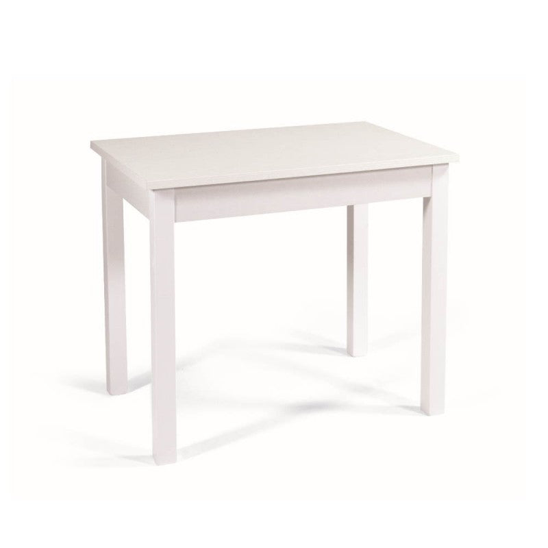 Tavolo allungabile colore bianco frassinato 90x60 cm - Firenze