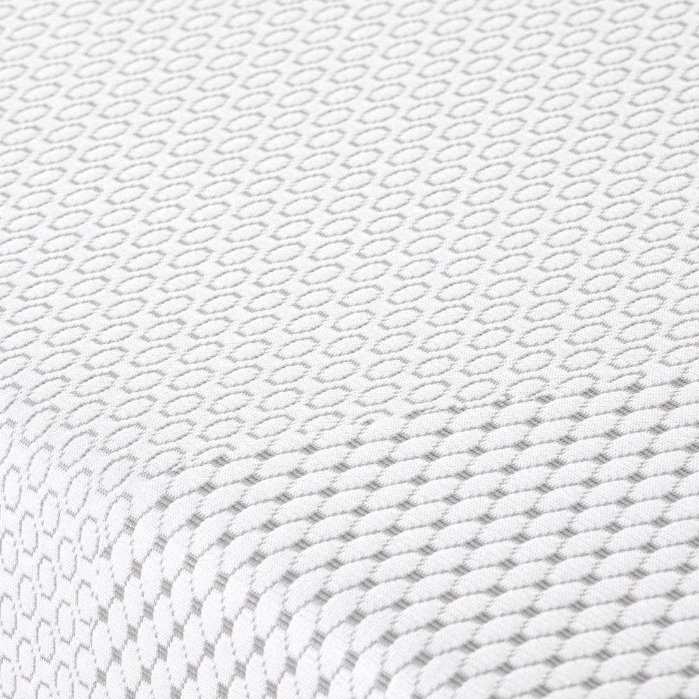 Einzelmatratze 80x190 H25 cm aus Memoryschaum – Olmio