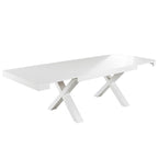 Tavolo allungabile 180x90 colore bianco frassinato Gondar
