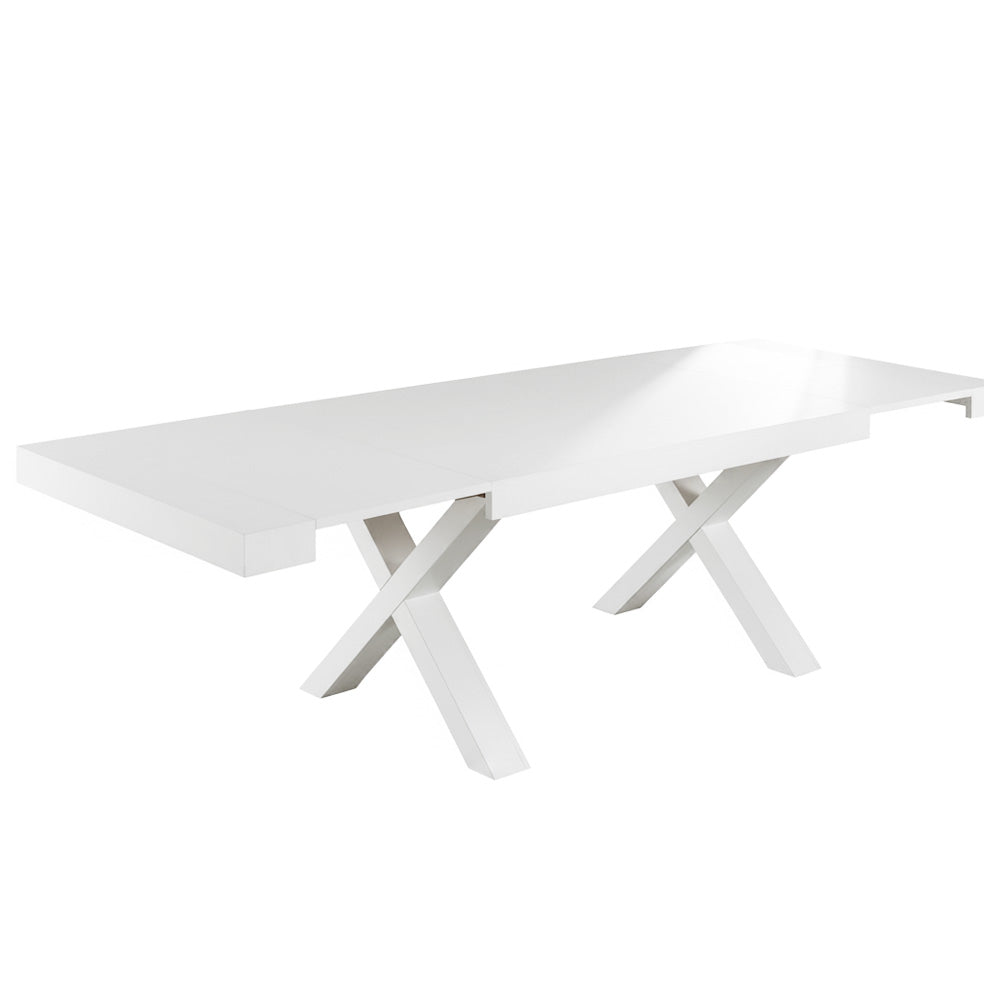Tavolo allungabile 180x90 colore bianco frassinato Gondar