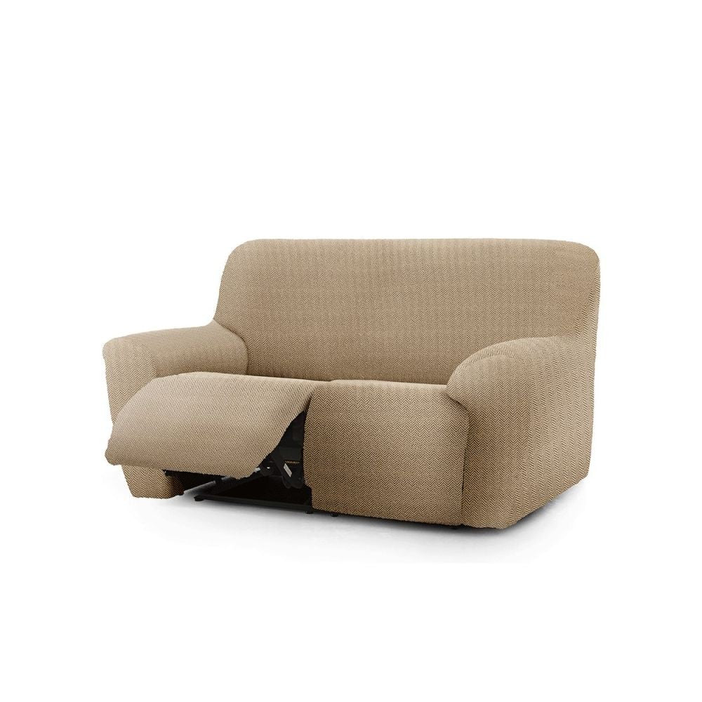 Sofaüberwurf 150-200 cm für Zweisitzer-Liegesofa beige - Jaz