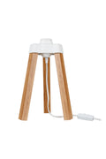 Lampe de table trépied en bois couleur chêne - Piko MDL4767