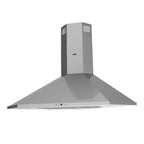 Cappa angolare a parete MCIX106 90 cm in acciaio inox Samet