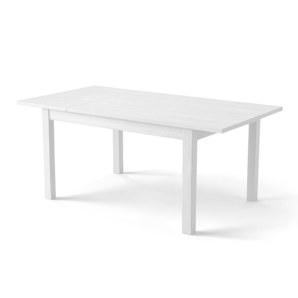 Tavolo allungabile colore bianco frassinato 140x85 cm - Firenze