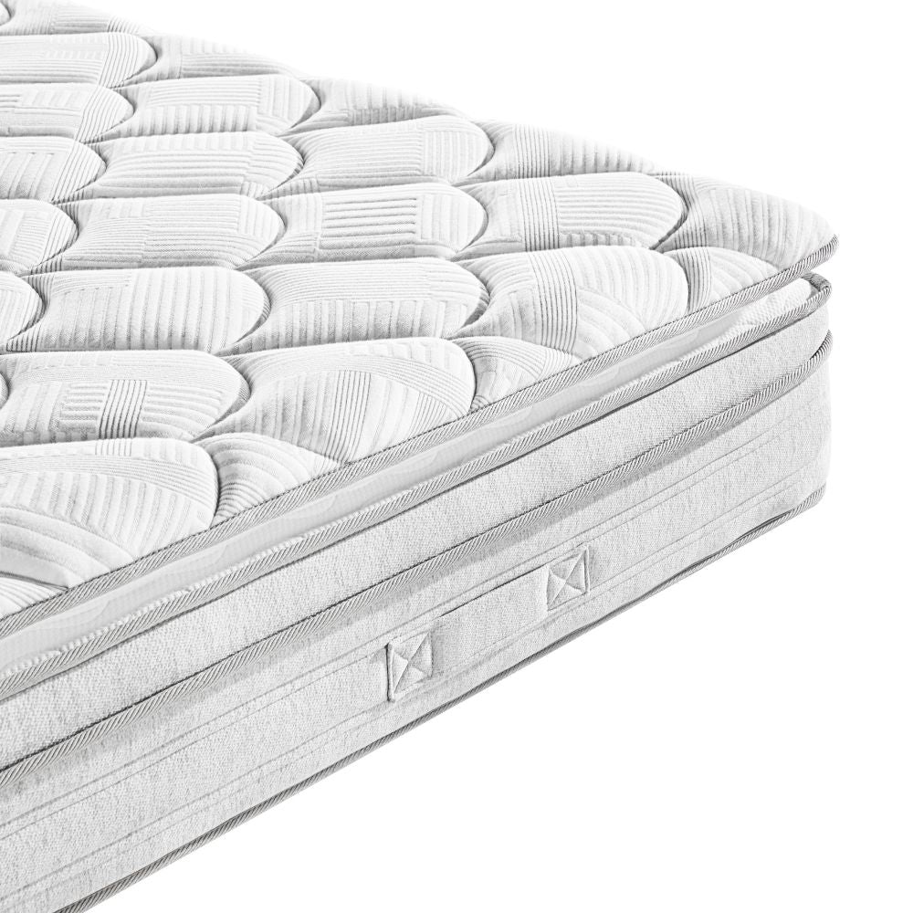 Materasso matrimoniale memory foam molle insacchettate 7 Zone 160x190x27H cm - Lisa