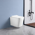 WC Sospeso in ceramica bianco lucido con scarico a parete YJ-2303