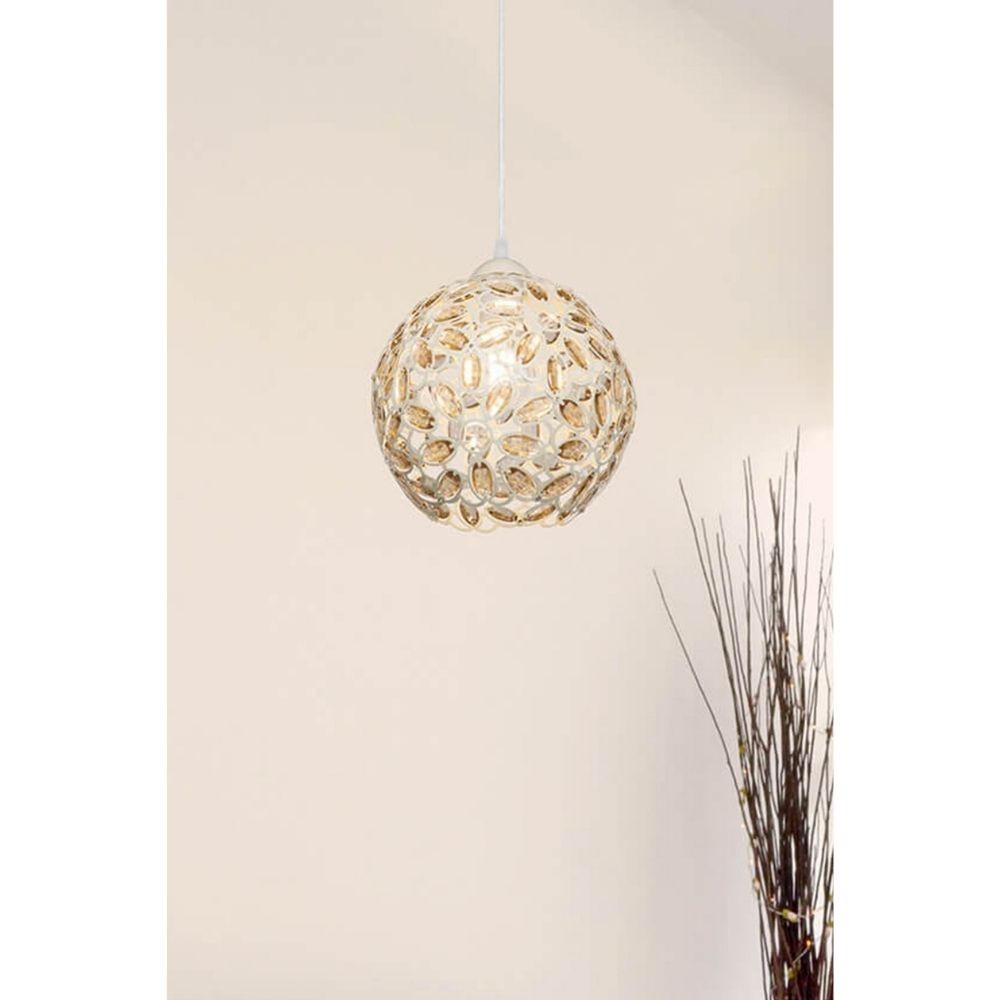 Lampada a sospensione 70h in vetro soffiato Badem