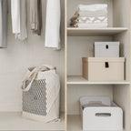 Armadio 2 ante scorrevoli e 2 battenti rovere e cashmere 270x61x210 Callia