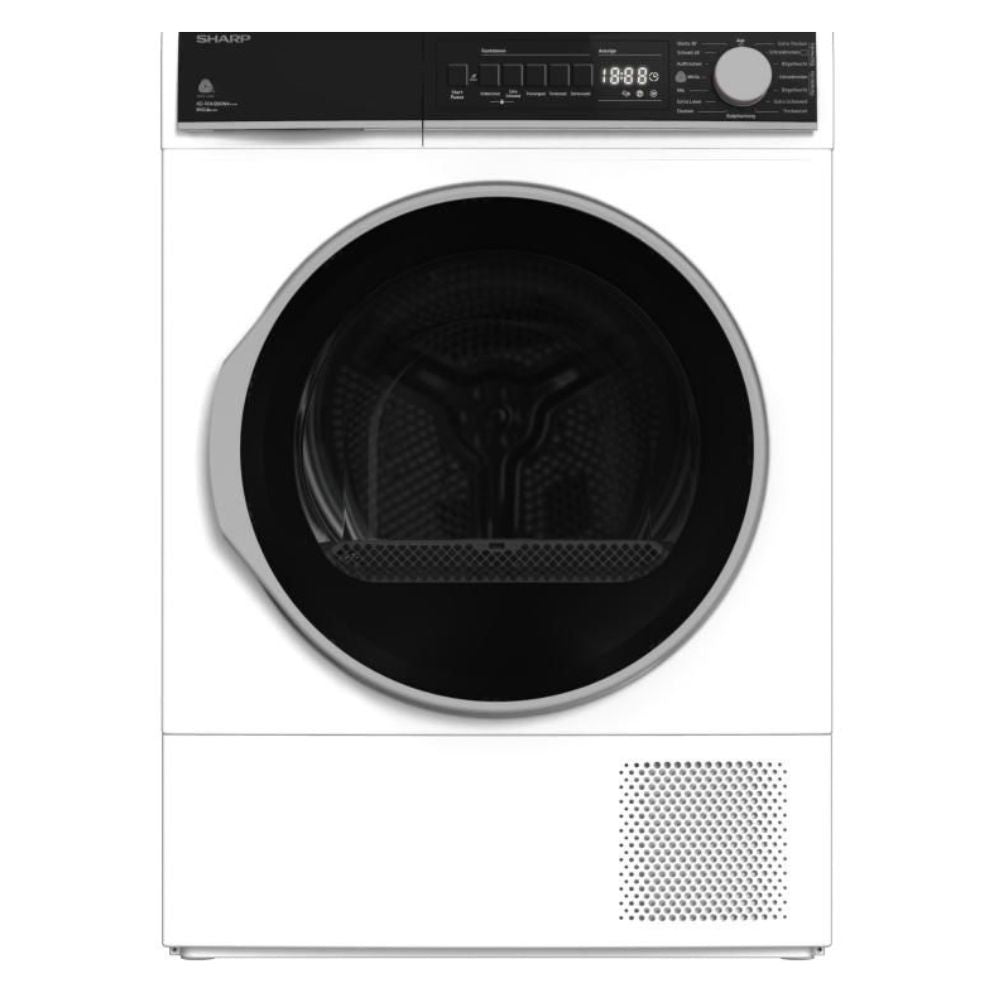 Asciugatrice 10 kg pompa di calore KDNHB0S7GWD Classe D Sharp
