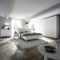 Camera da letto completa colore bianco opaco - Pamuk