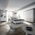 Camera da letto completa colore bianco opaco - Pamuk