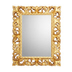 Specchiera 101x82h colore oro Madrid