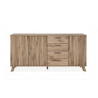 Sideboard 175 cm mit 3 Türen und 4 Schubladen Eiche - Wellington51A