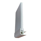 Angolare zoccolo in pvc colore alluminio H 10 cm.