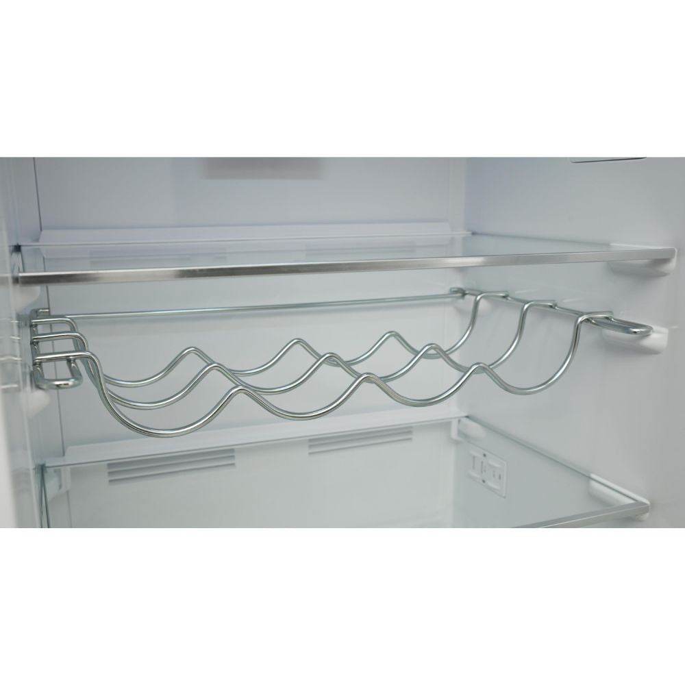 Frigorifero NO FROST 331lt con estetica glass nero classe D Sharp SJNBA31IEBGD
