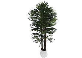 Plante artificielle Palmier éventail avec pot - 140h cm 400 feuilles
