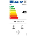 Frigorifero 4 porte real total NO FROST inverter display touch 474 litri nero classe D Daya DMF4474INLBD
