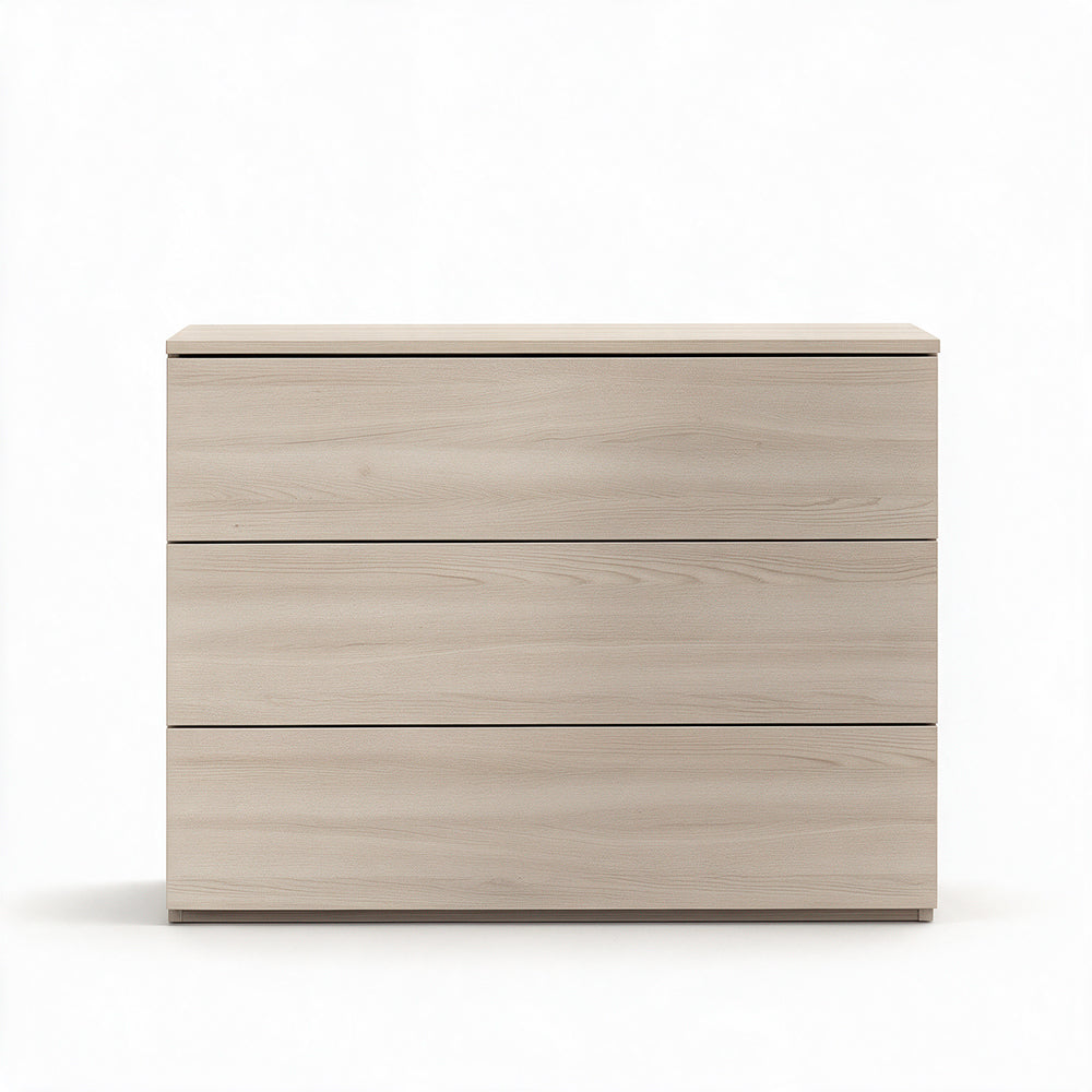 Commode 3 tiroirs couleur orme - Manitoba