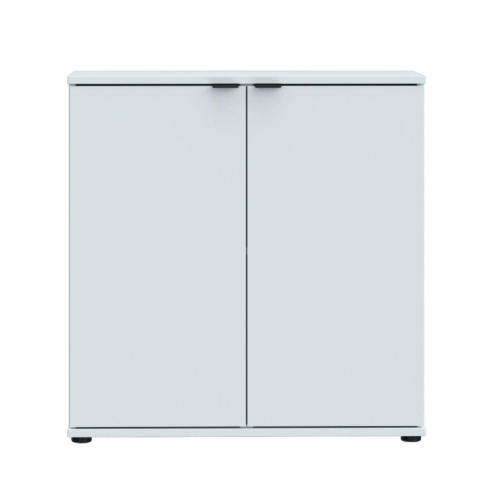 GNMK221-U58 MEHRZWECKSCHRANK MIT ZWEI TÜREN HELLGRAU L80CM3
