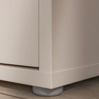 Commode 4 tiroirs coloris cachemire 75x35x99 Medea