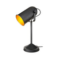 Lampada da tavolo direzionabile in metallo nero - Tokyo