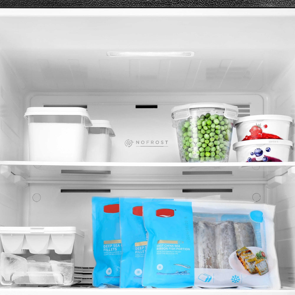 Frigorifero doppia porta inverter total no frost water dispenser 409 litri inox classe E Daya DMDP409INPDXE