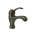 Mitigeur lavabo laiton antique Bologne