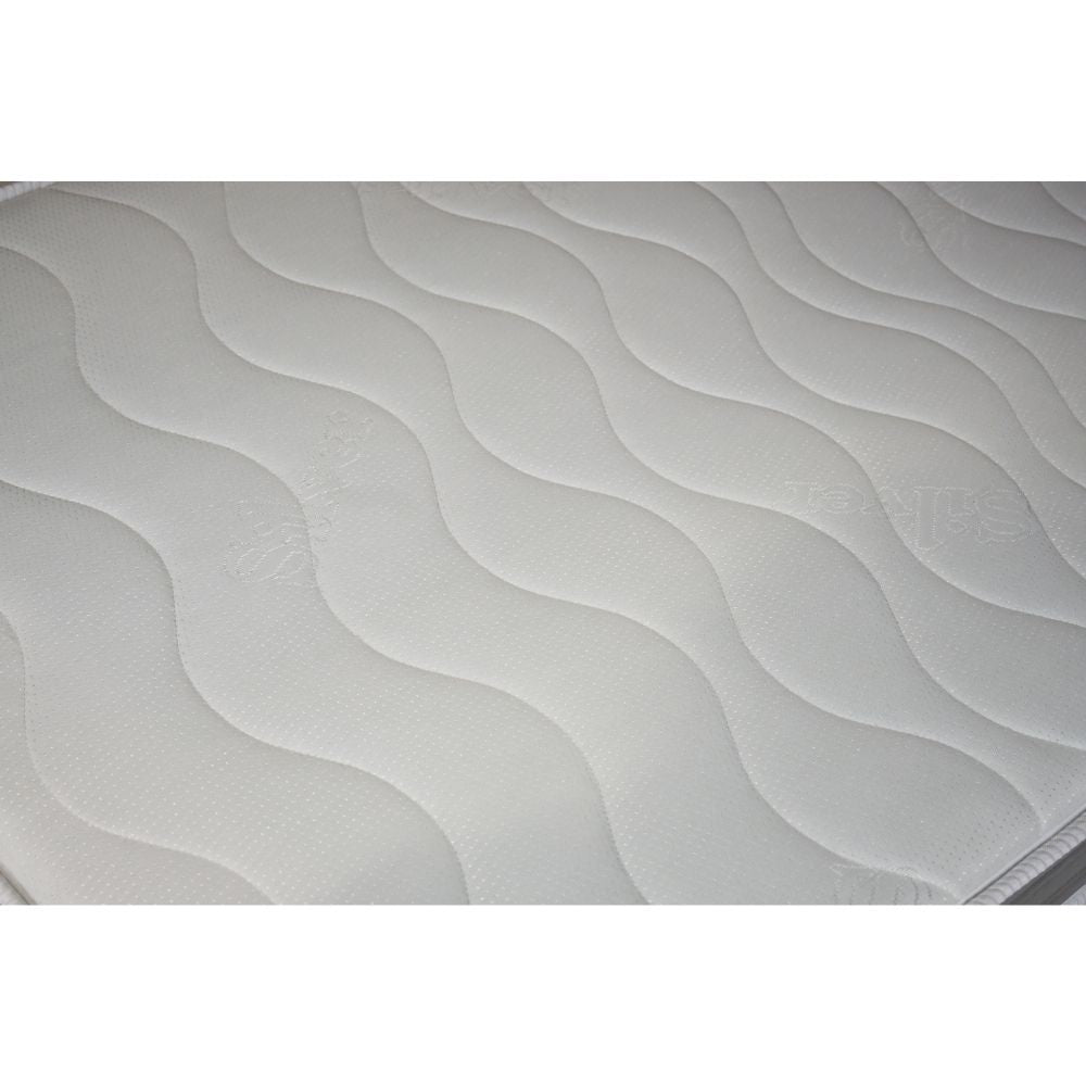 Hypoallergene und milbendichte Einzelmatratze Silver 90x200x18H
