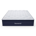 Doppelbettmatratze aus Taschenfedern und Memoryschaum 160x190x33H cm - Maripo