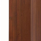 Schrank mit 1 Tür und Einlegeboden in Antiknussbaumfarbe 45x60x180H cm