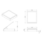 Letto matrimoniale con contenitore in tessuto taupe 162x192x39H Sommier