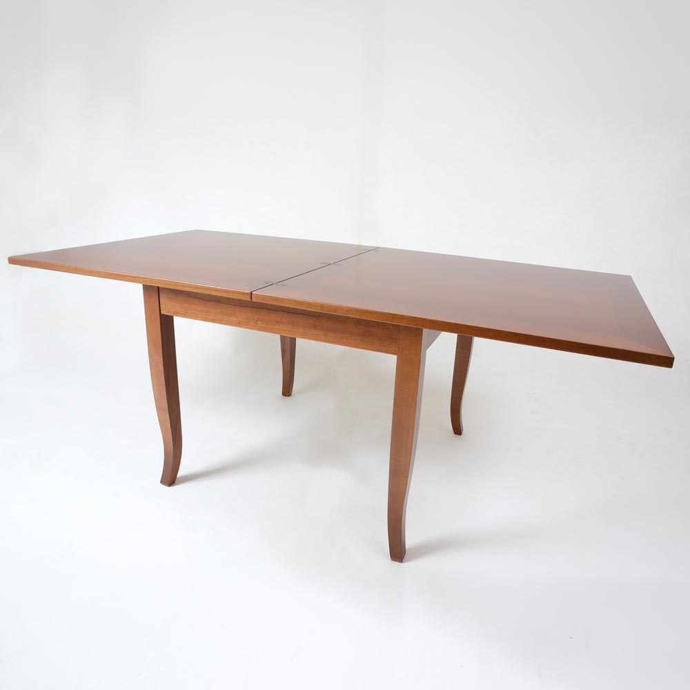 Tavolo quadrato allungabile 90x90 colore noce - Verona