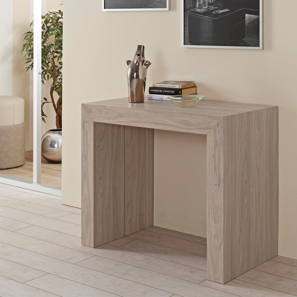 Ausziehbarer Konsolentisch 50x90 cm Farbe Ulme - Audace