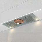 Cappa da incasso Hava X 78 inox classe A 710 m³/h Faber