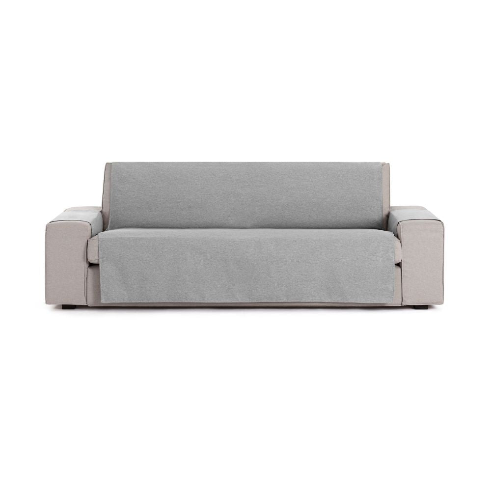 Sofaüberwurf 3-Sitzer Grau 155 cm - Valeria