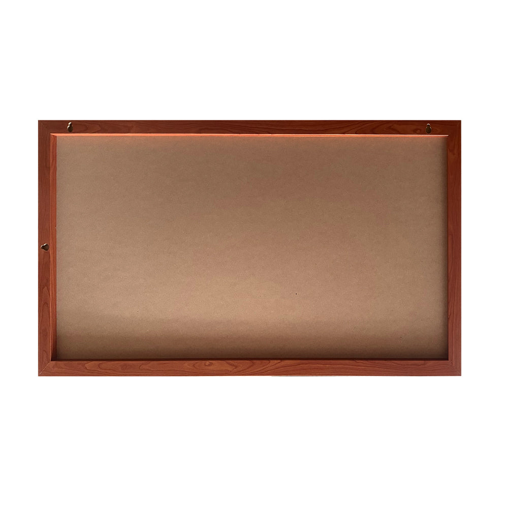 Specchiera rettangolare con cornice sintesi ciliegio 127x65 cm. SP49