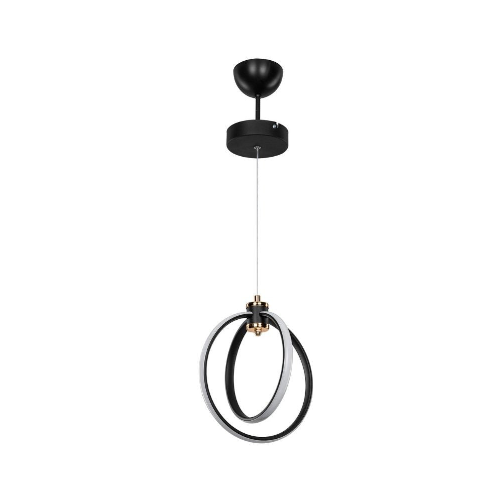 Pendelleuchte 80 cm mit zwei LED-Ringen - Felicia