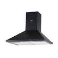 Cappa a piramide 60 cm colore nera - Samet Eolo