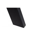Tavolo da pranzo 180×100 cm colore rovere noce e acciaio antracite Marburg