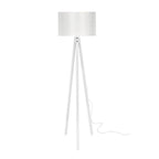 Lampadaire trépied en bois et abat-jour blanc - Rodi ASZ1233