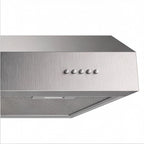 HOTTE SOUS-MEUBLE SAMET 60 CM MOTEUR SIMPLE, COLORIS INOX (DK6-611)