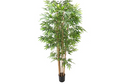 Pianta artificiale Bamboo 230h cm 2480 foglie colore verde