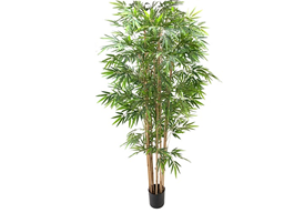 Pianta artificiale Bamboo 230h cm 2480 foglie colore verde