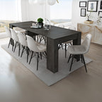 Console extensible couleur oxyde 90x51,6 cm - Luka