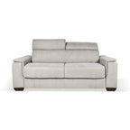 Divano letto 3 posti colore grigio chiaro 210x94x90H Mercurio
