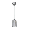 Lampada da soffitto con paralume triangolare in plastica fumè - Optical MDL3871