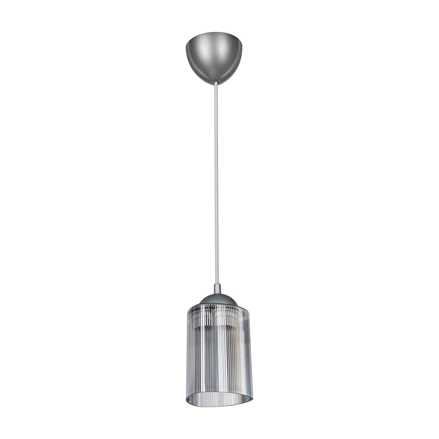 Lampada da soffitto con paralume triangolare in plastica fumè - Optical MDL3871