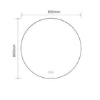 MIROIR SMART ROND DIAM. 80