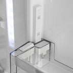 Frigorifero NO FROST 331lt con estetica glass nero classe D Sharp SJNBA31IEBGD